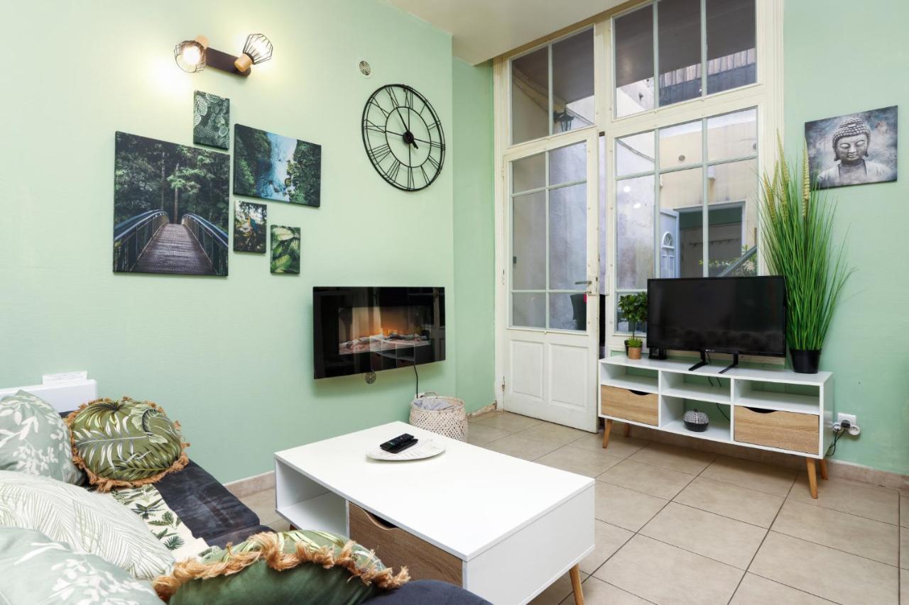 Les Bulles Medievales - Appartement Dedie Au Bien Etre Avec Spa - Netflix Et Wifi - Climatisation 카르카손 외부 사진